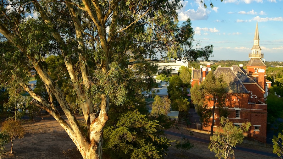 Murray Valley showing a small town or village