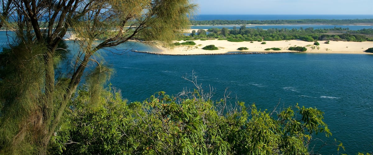 Lakes Entrance Lookout featuring a bay or harbor