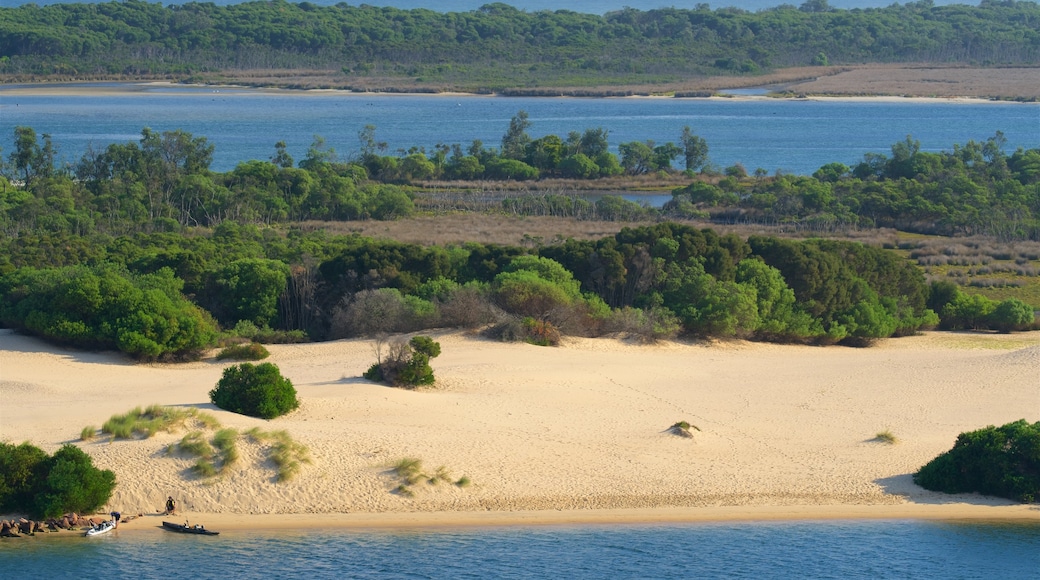 Gippsland which includes island images, a sandy beach and general coastal views