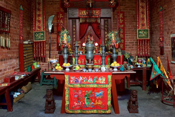 Bendigo das einen Tempel oder AndachtsstÀtte und Innenansichten