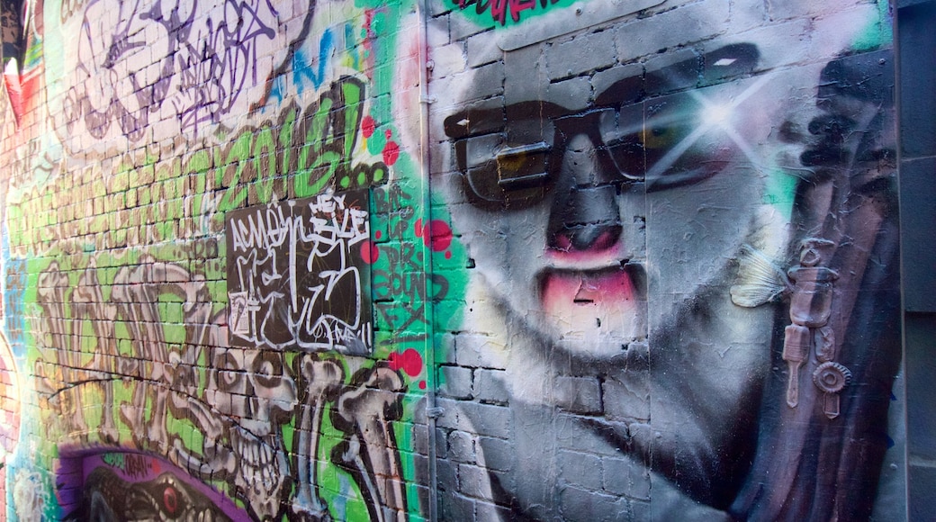 Melbourne featuring outdoor art