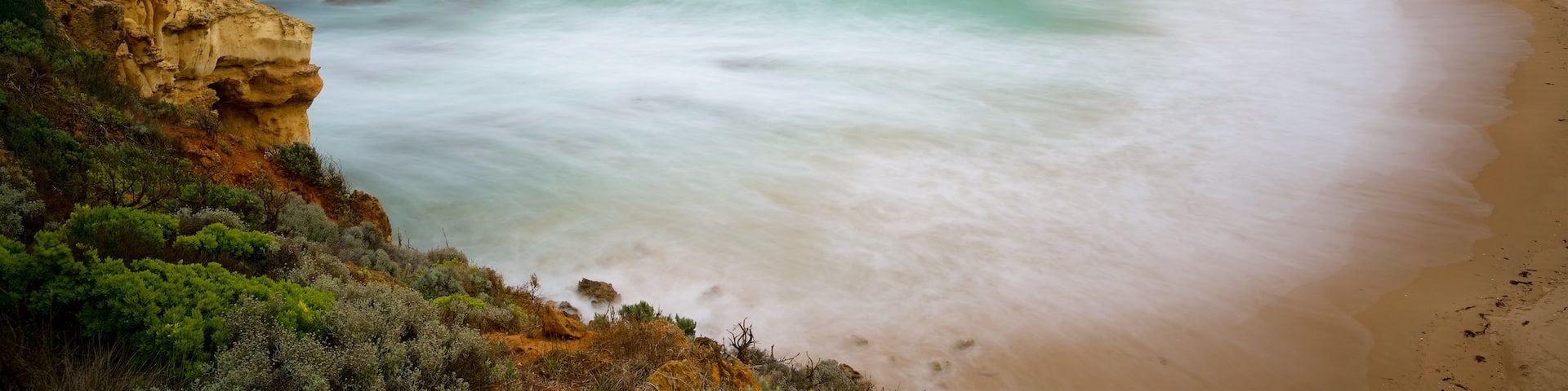 Warrnambool which includes rugged coastline, a bay or harbor and a beach