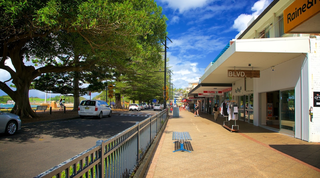 Terrigal เนื้อเรื่องที่ ภาพท้องถนน