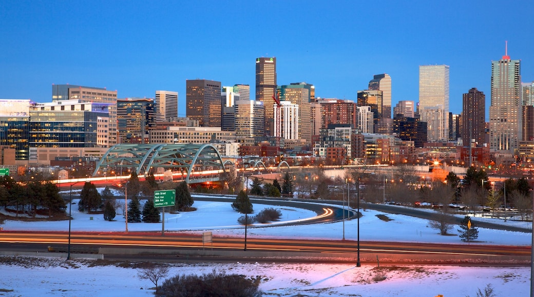 Denver showing central business district