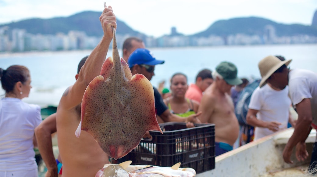 Copacabana og byder på markeder