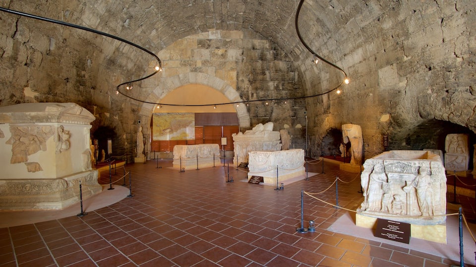 Hierapolis mit einem Innenansichten