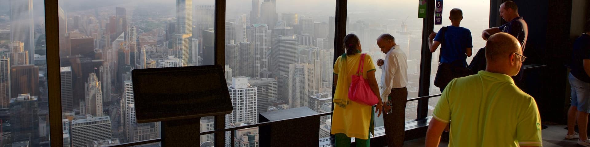 Willis Tower which includes views, a city and a skyscraper