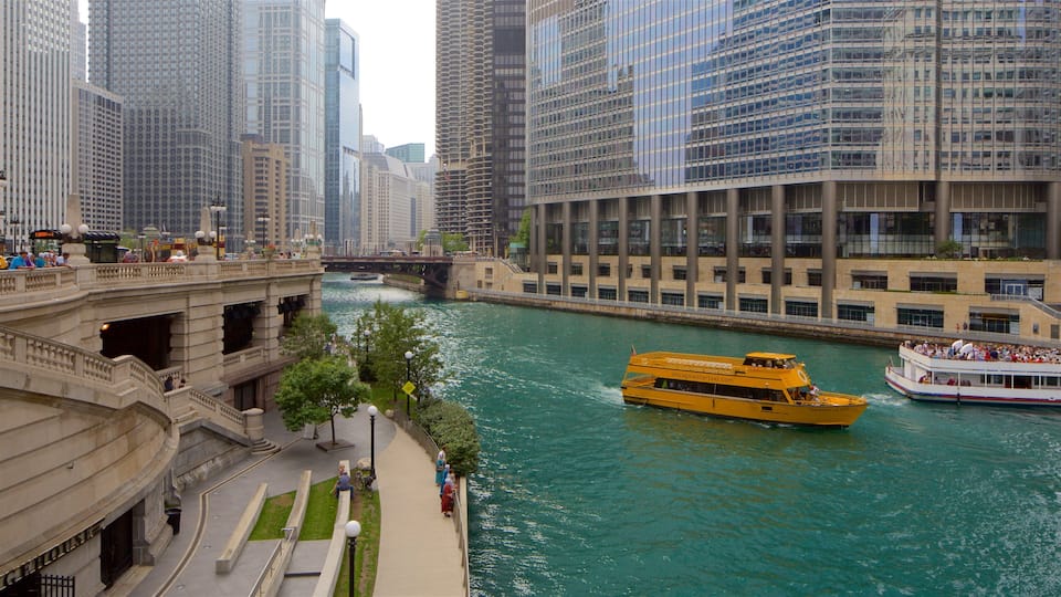 The Loop - Downtown which includes a river or creek