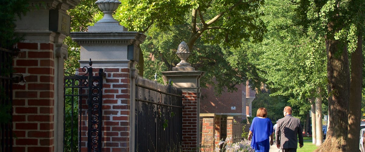 North Suburbs featuring street scenes as well as a couple