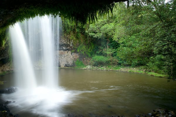 Byron Bay featuring a waterfall