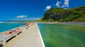 Newcastle showing a pool