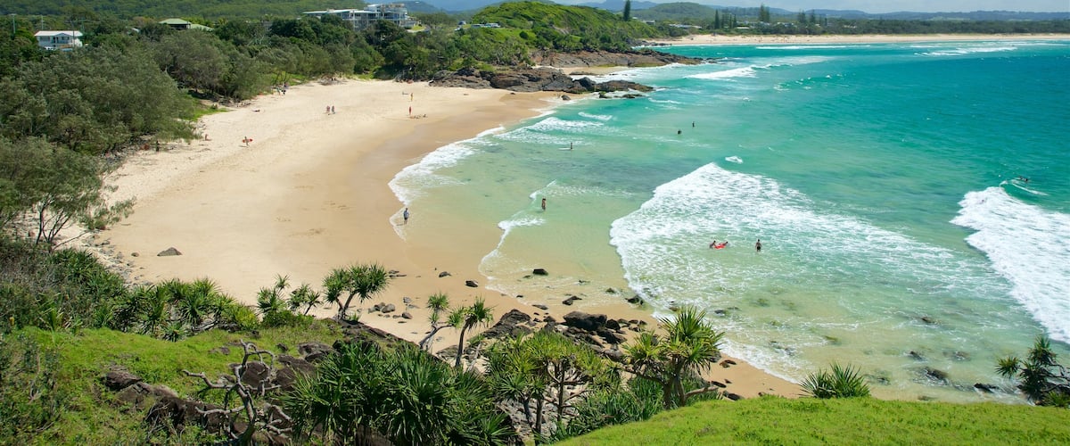 Cabarita Beach qui includes plage de sable