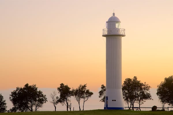 Yamba featuring a lighthouse