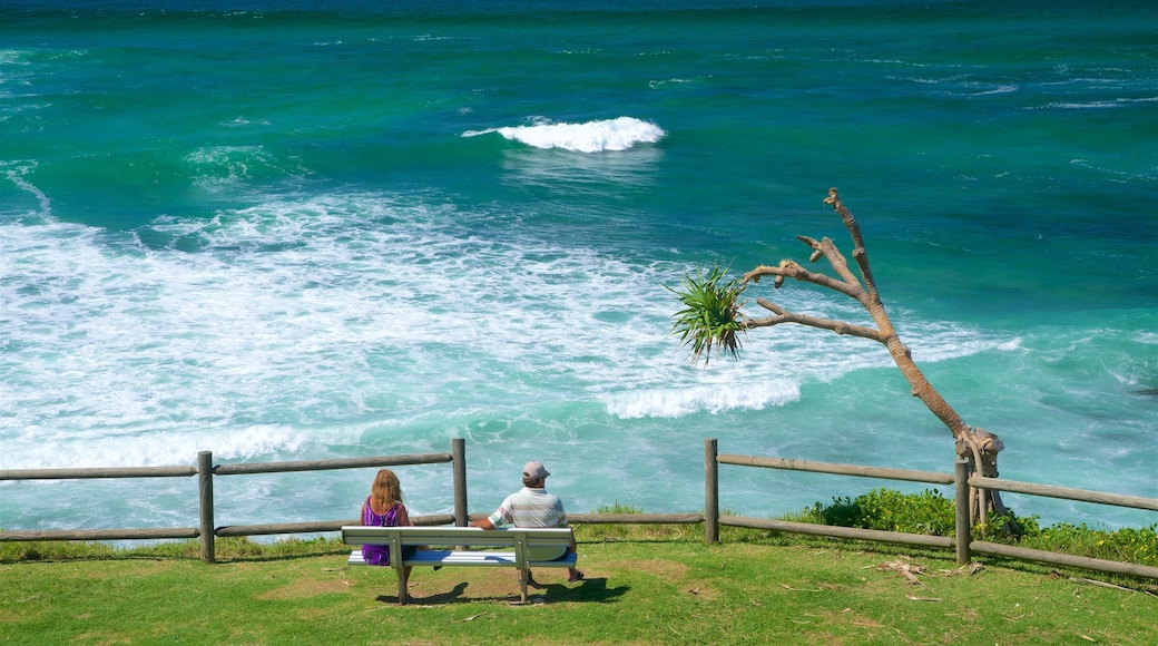 Ballina montrant plage de sable