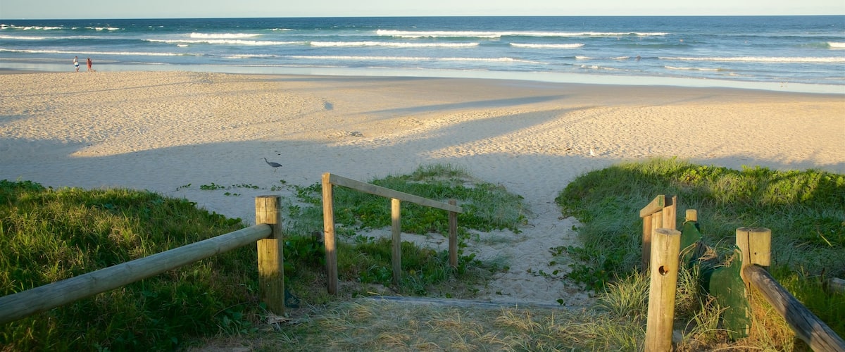 Lennox Head mostrando una playa