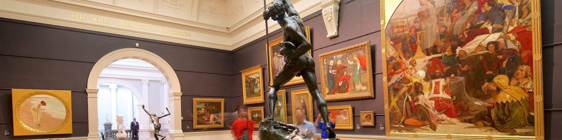 Art Gallery of New South Wales showing interior views