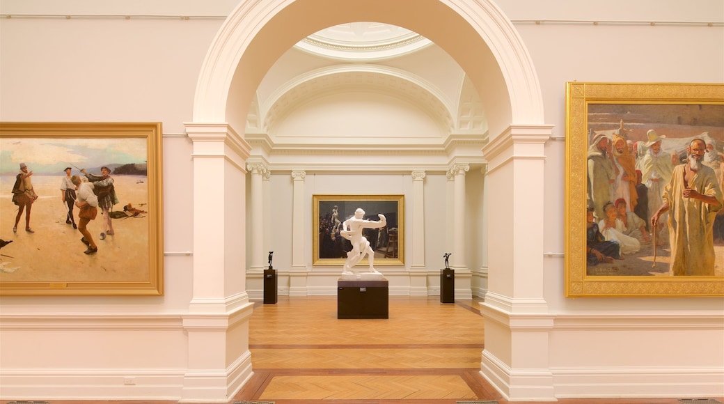 Art Gallery of New South Wales showing interior views