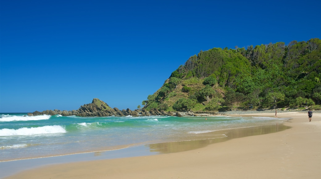 Kings Beach which includes a beach