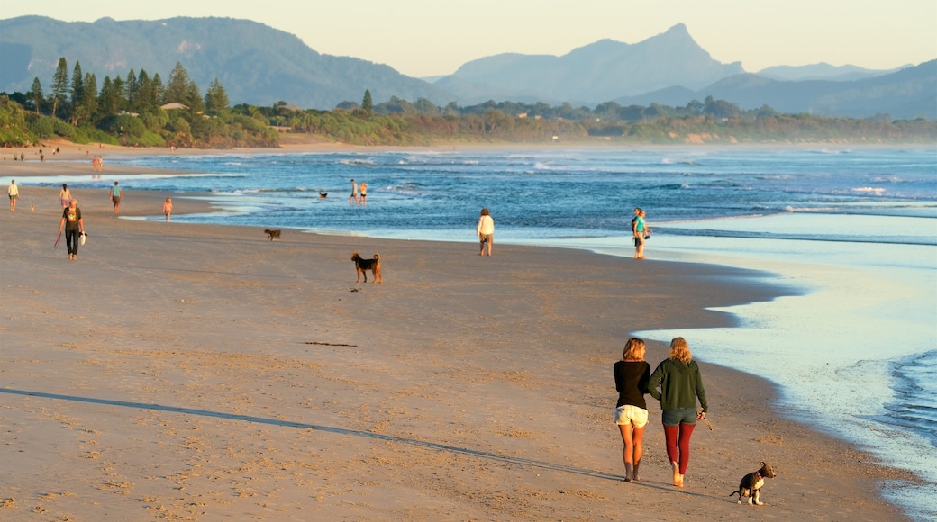 Byron Bay mettant en vedette plage de sable