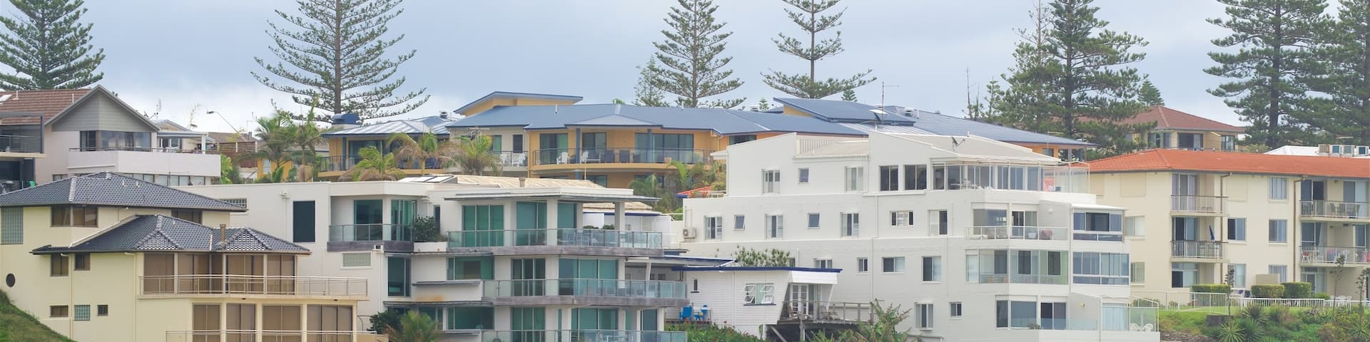 South Head Park which includes a coastal town
