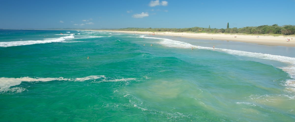 Brunswick Heads ofreciendo una playa