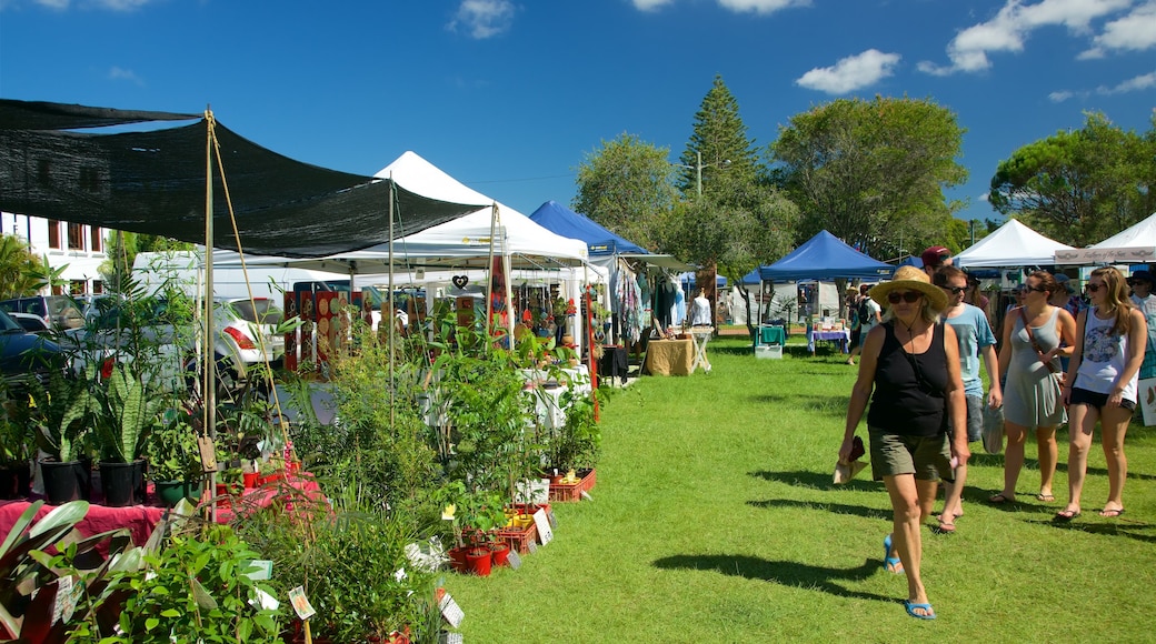 Brunswick Heads which includes markets