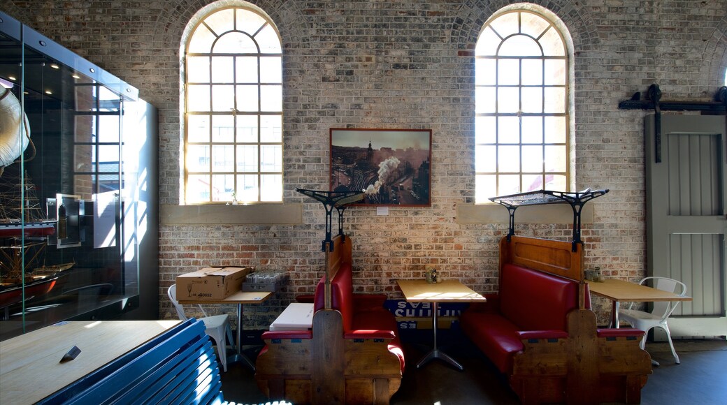 Newcastle featuring interior views