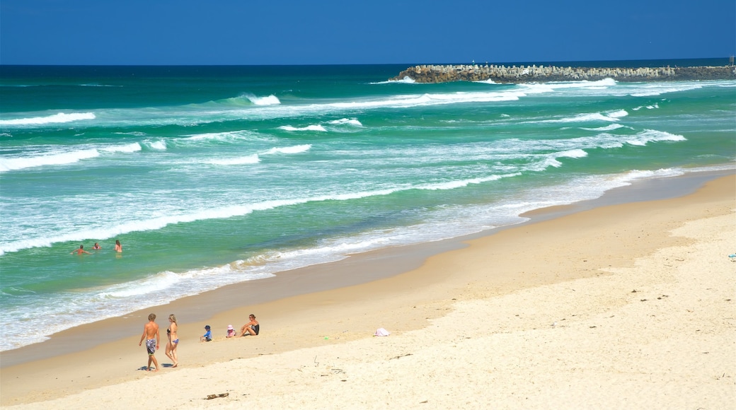 Ballina which includes a beach