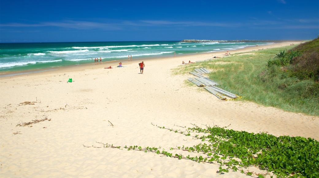 Ballina which includes a sandy beach