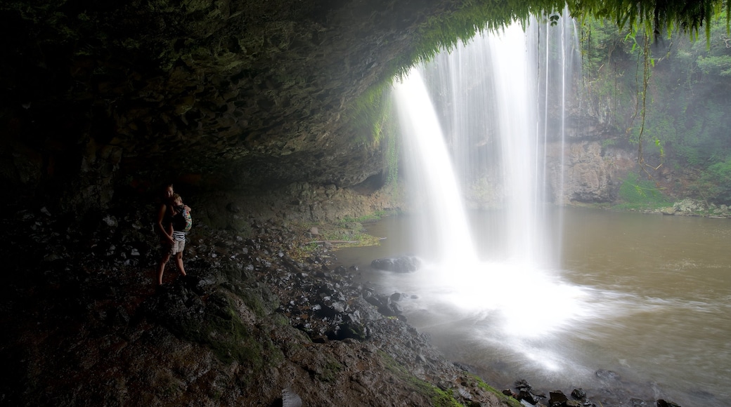 Byron Bay which includes a waterfall