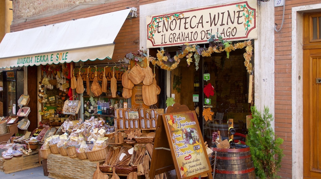 Castiglione del Lago das einen Einkaufen