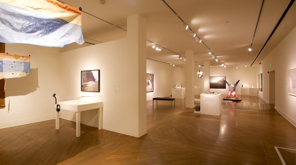 San Jose Museum of Art showing interior views