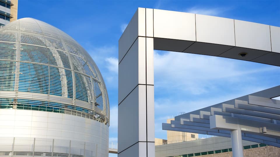 Bay Area mostrando arquitectura moderna