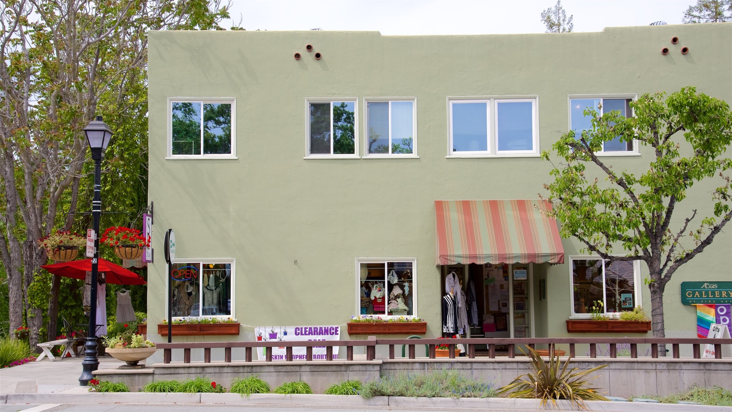 Saratoga featuring shopping