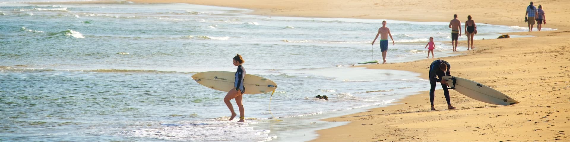 Main Beach Recreation Reserve which includes surfing and a beach
