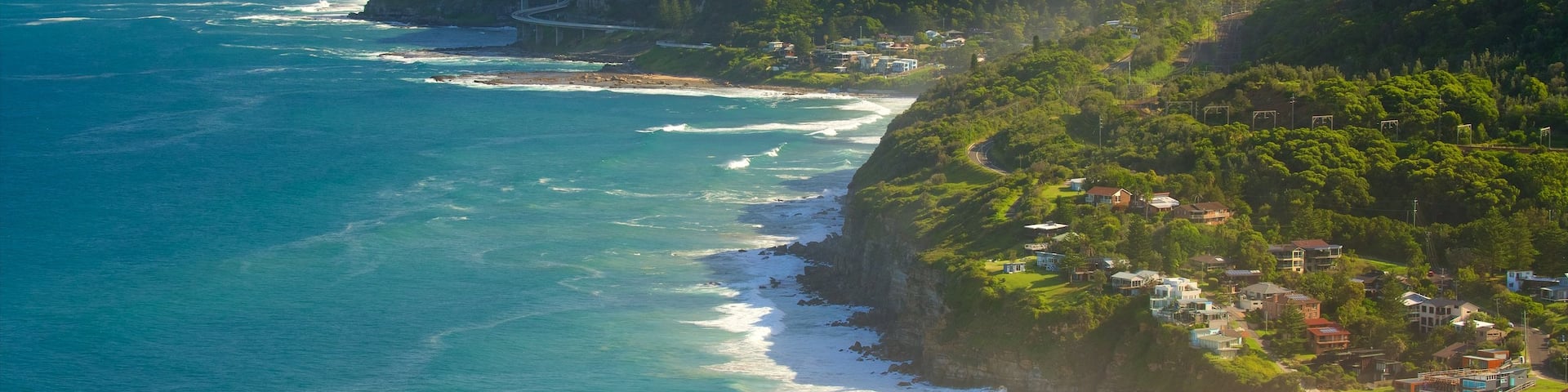 Bald Hill Lookout featuring general coastal views and landscape views