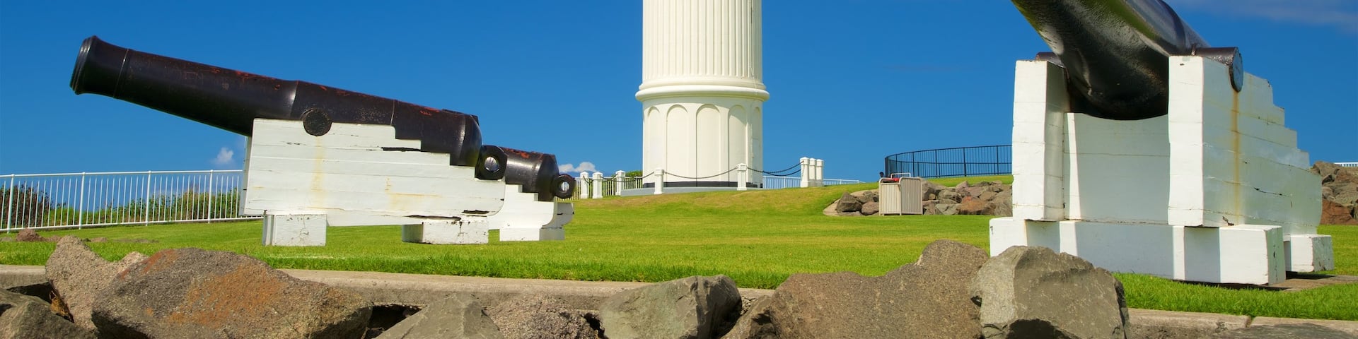 Fort de Flagstaff Hill mettant en vedette patrimoine historique et phare