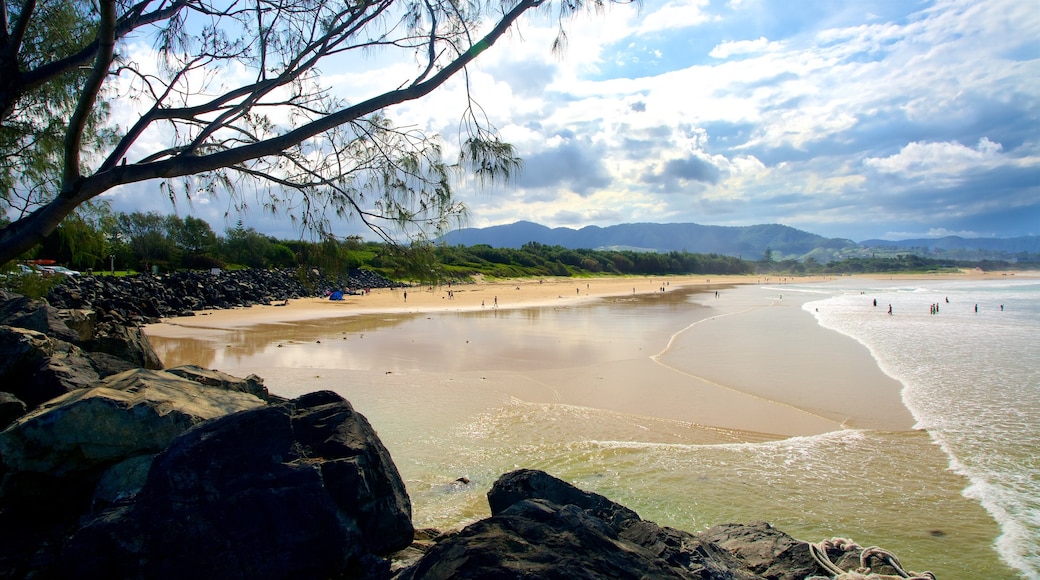 Park Beach showing a beach and general coastal views