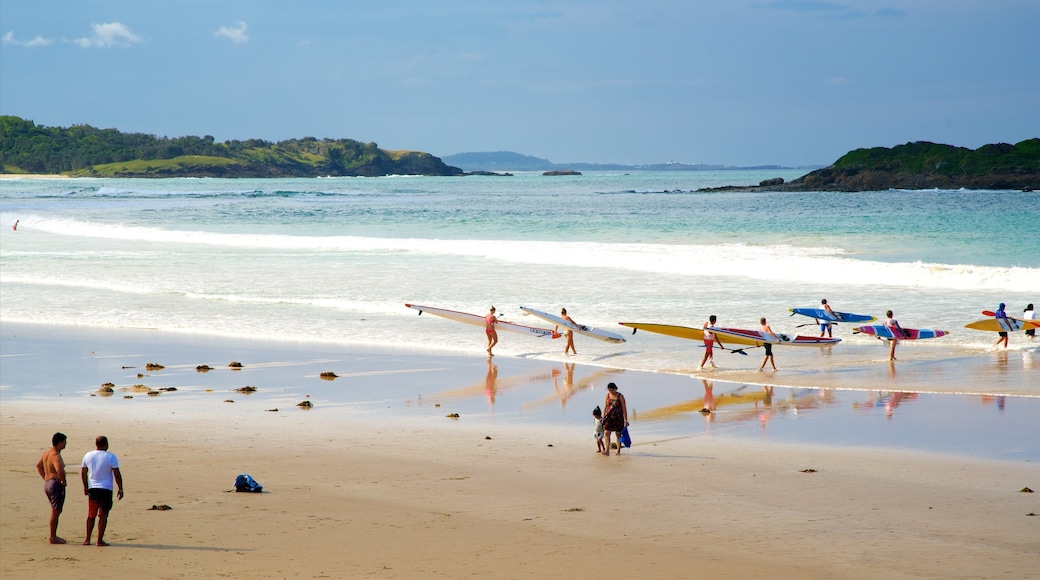 Park Beach featuring surfing, a sandy beach and general coastal views