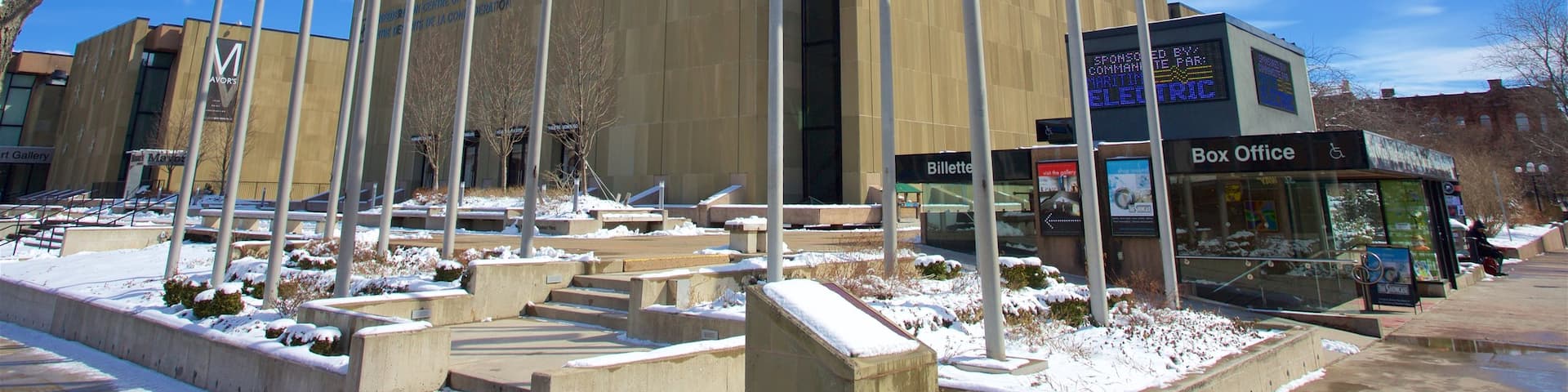 Confederation Centre of the Arts which includes theater scenes