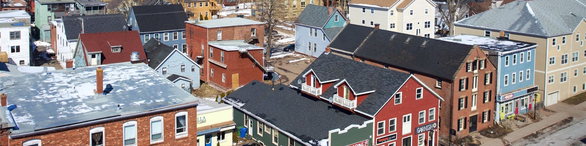 Charlottetown which includes a church or cathedral and a city
