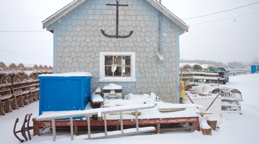 North Rustico ofreciendo nieve