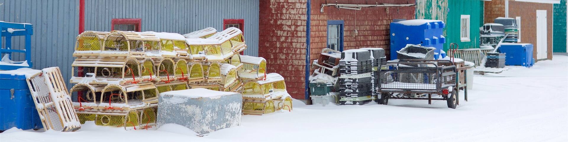 North Rustico featuring snow