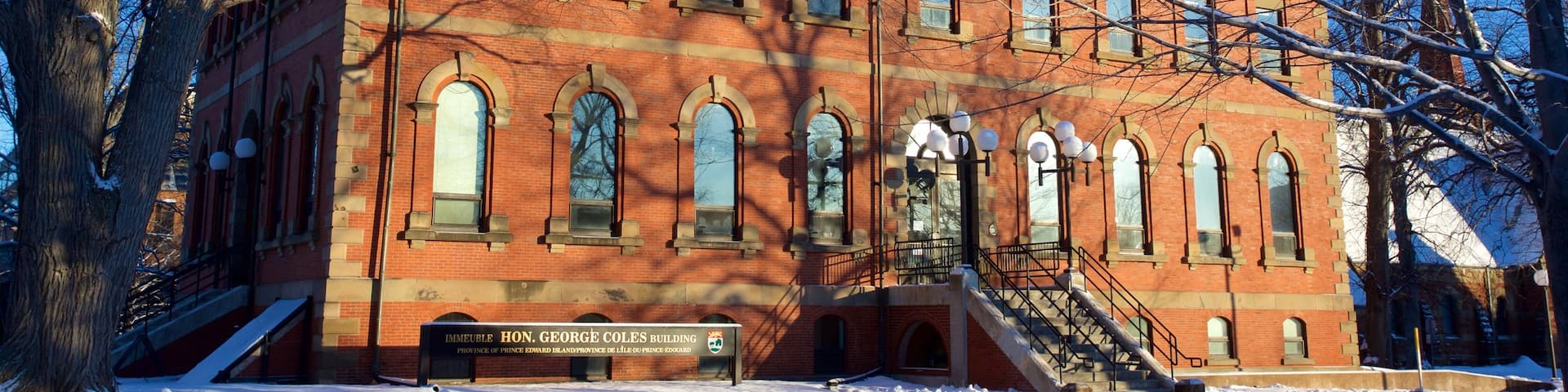 Charlottetown which includes snow