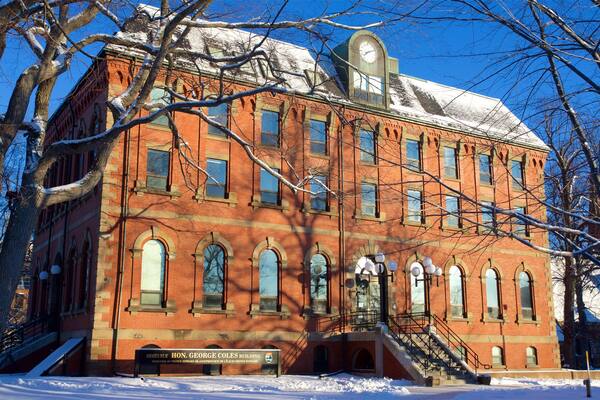 Charlottetown che include neve