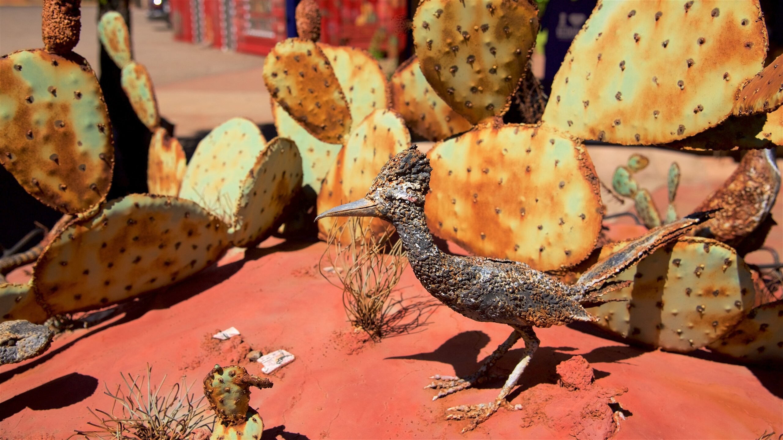 Sedona ofreciendo arte al aire libre