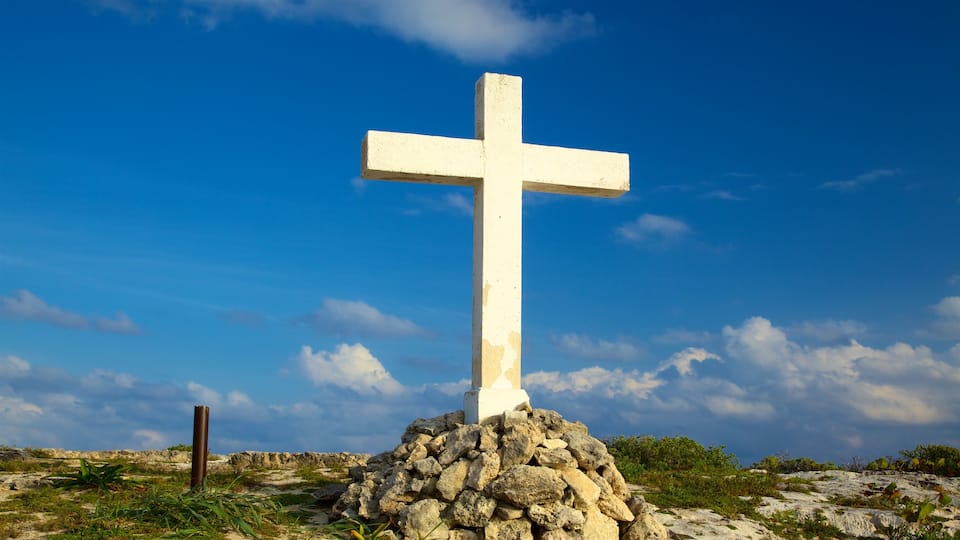 Mexico showing a cemetery