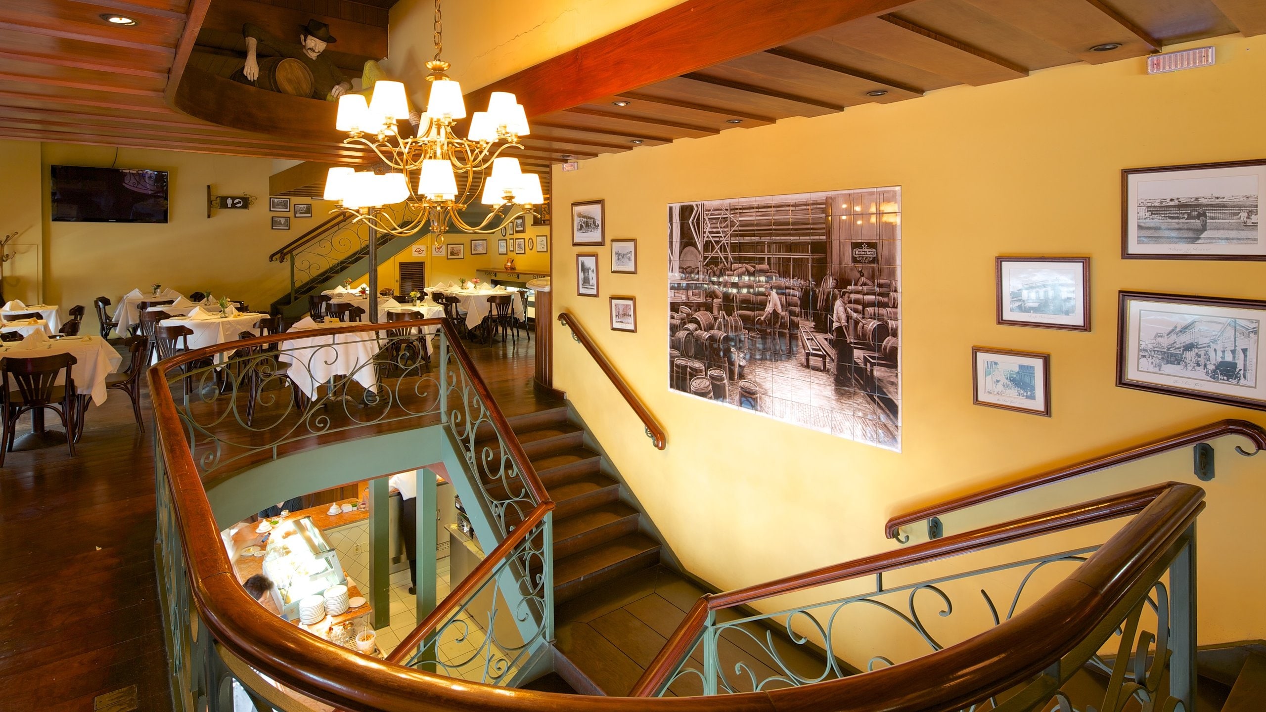 Sao Paulo featuring dining out and interior views