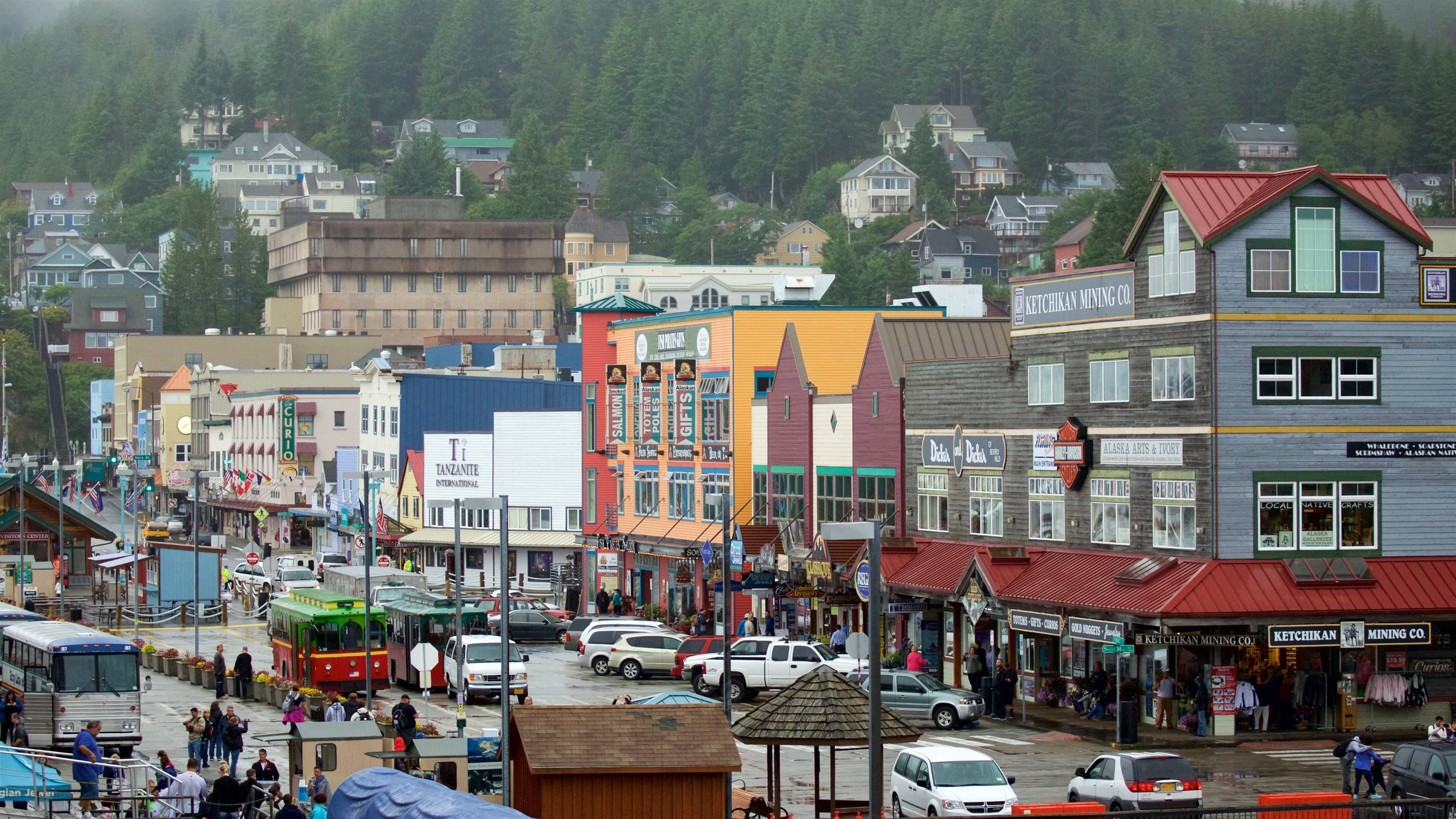 Downtown Ketchikan Alaska