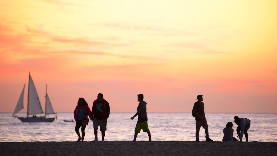 Det sydlige Californien og byder på en strand, en bugt eller havn og sejlads